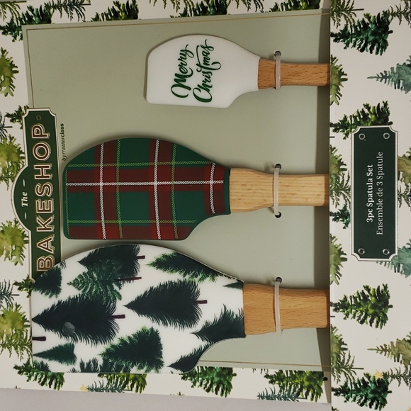 3pc Holiday Spatula Set - Picture 2 of 3